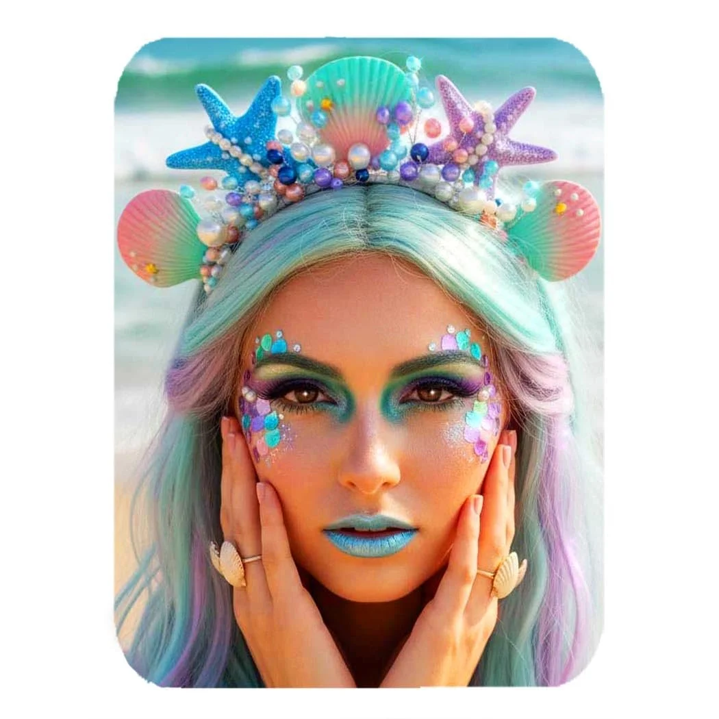 Обруч для волосся з морською зіркою, фото №1