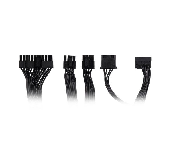 2E Блок живлення Master Power 550W 80 White 120мм 1xMB 24pin(20+4), 1xCPU 8pin(4+4), 3xMolex 5xSATA 2xPCIe 8pin(6+2), фото №7