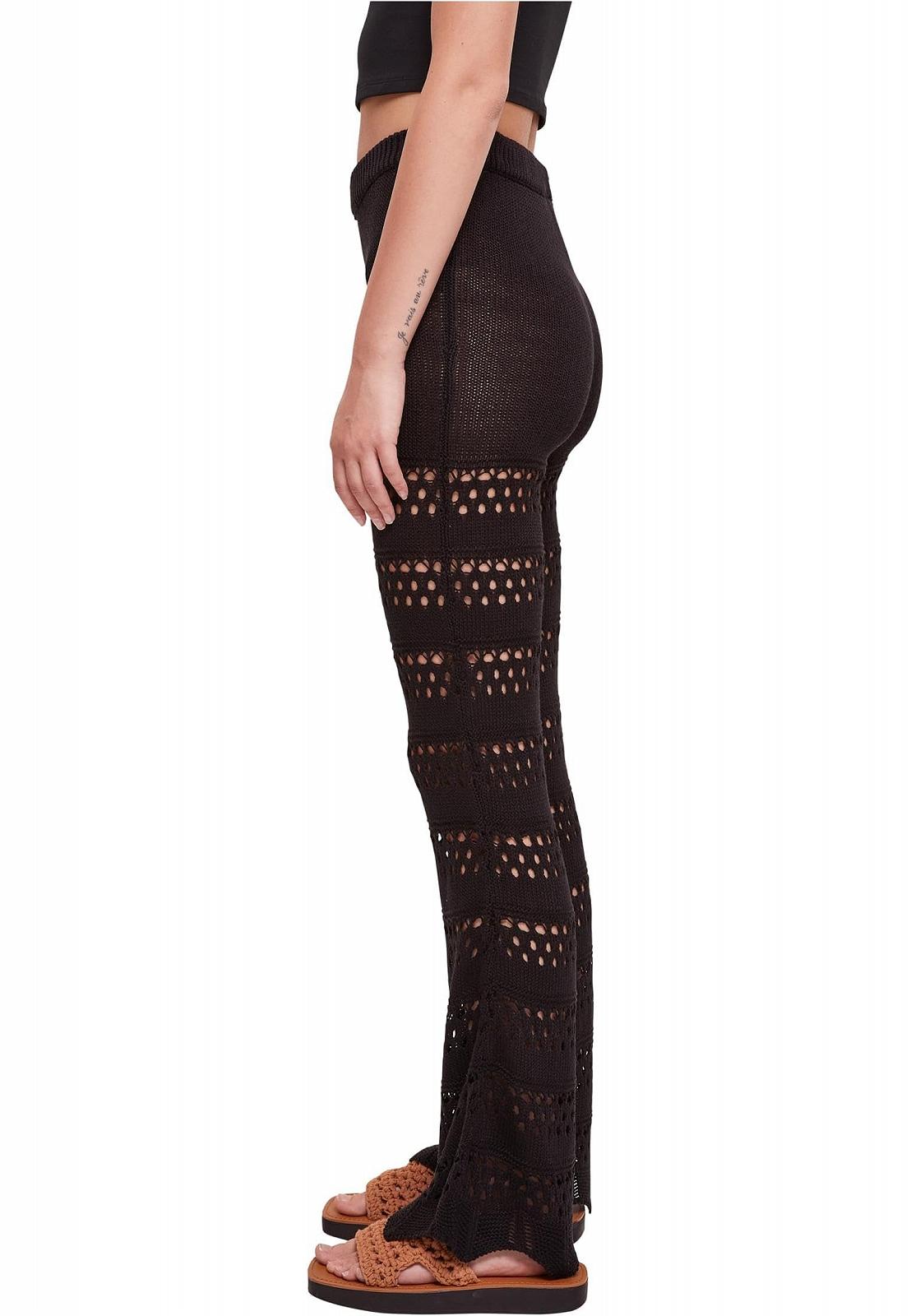 Леггинсы Urban Classics Ladies Flared Crochet KnitДля женщин, фото №3