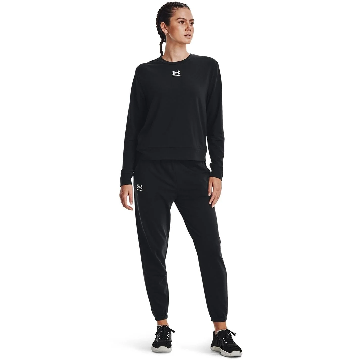 Кофта Under Armour Rival Terry Crew Жіноча, фото №4 Кофта Under Armour Rival Terry Crew Жіноча, фото №4