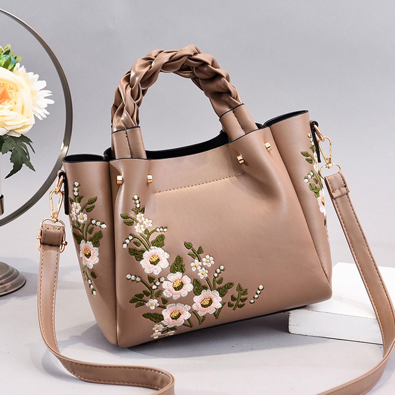 Сумка с короткими ручками NICOLE & DORIS Shopper Элегантная из искусственной кожи, фото №3 Сумка с короткими ручками NICOLE & DORIS Shopper Элегантная из искусственной кожи, фото №3