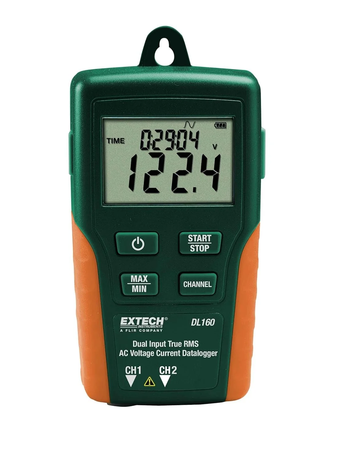Регистратор данных Extech DL160 True RMS Зеленый, фото №1
