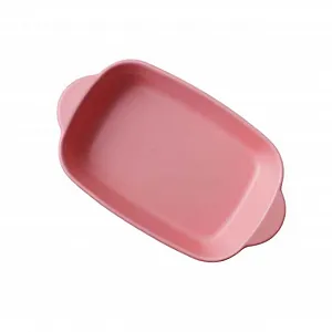 Форма для запікання BESTYASH керамічна прямокутна термостійка для мікрохвильової печі компактна - Фото 1