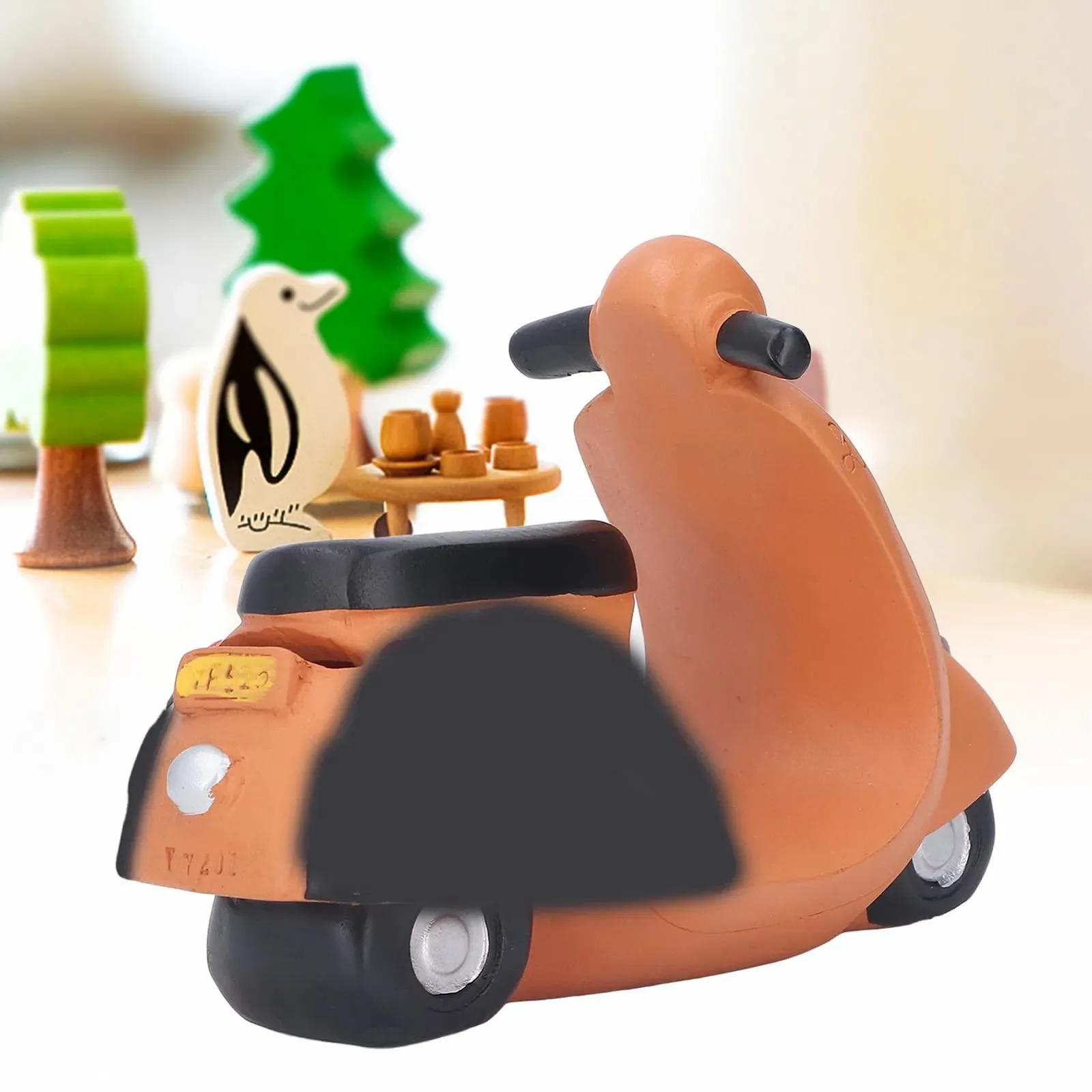 Скарбничка Tnfeeon Мотоцикл Retro Resin, фото №9