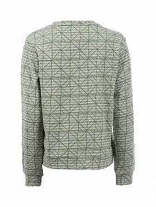 Жіночий Светр S'questo з круглим вирізом з графічним візерунком, довгі рукави synthetic.ua - Фото 1