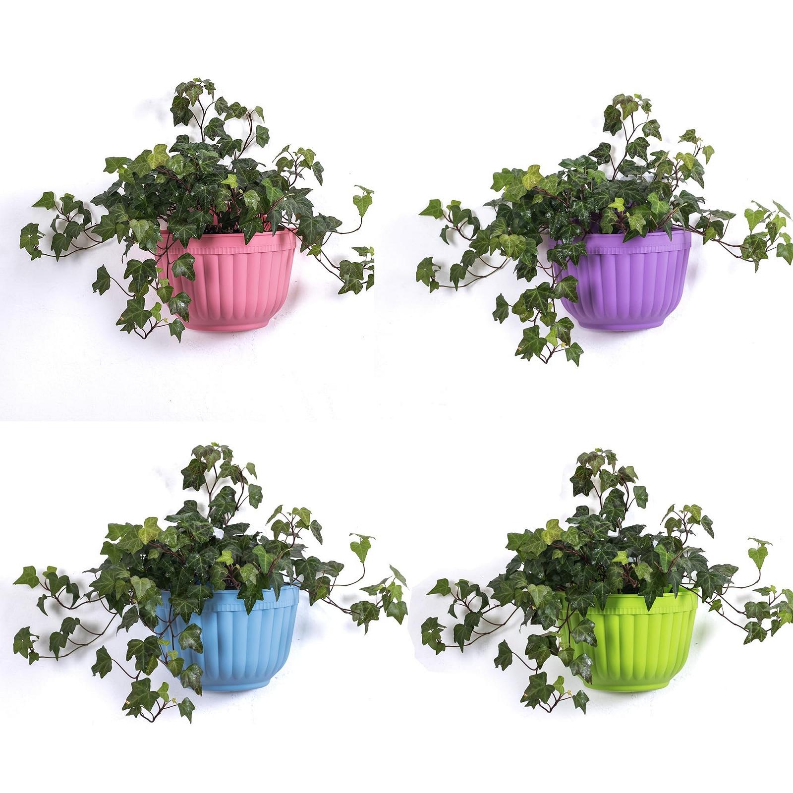 Настінне кашпо ORIMERC 4 шт. Полімерна смола Різнокольоровий, фото №7