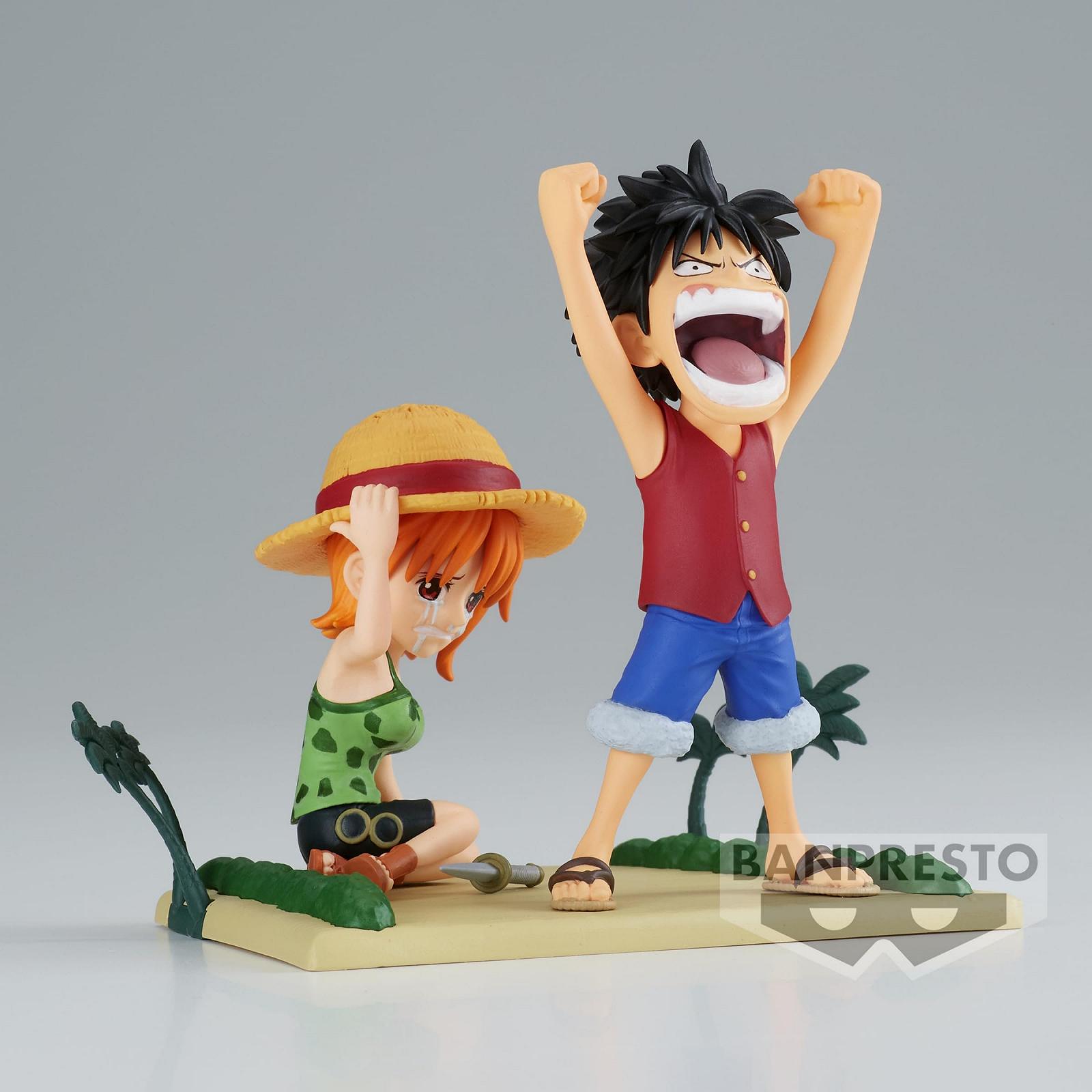 Фігурка Banpresto One Piece Monkey D. Luffy & Nami 7 см, різнокольорова, фото №4