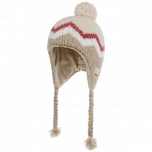 Шапка дитяча Barts Lotaya з помпоном, в'язана шапка з підкладкою - Фото 1