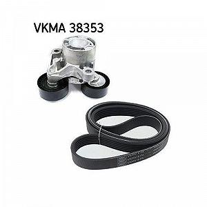 Комплект поліклинового ременя SKF VKMA 38353 для BMW FORD MAZDA MITSUBISHI synthetic.ua - Фото 1