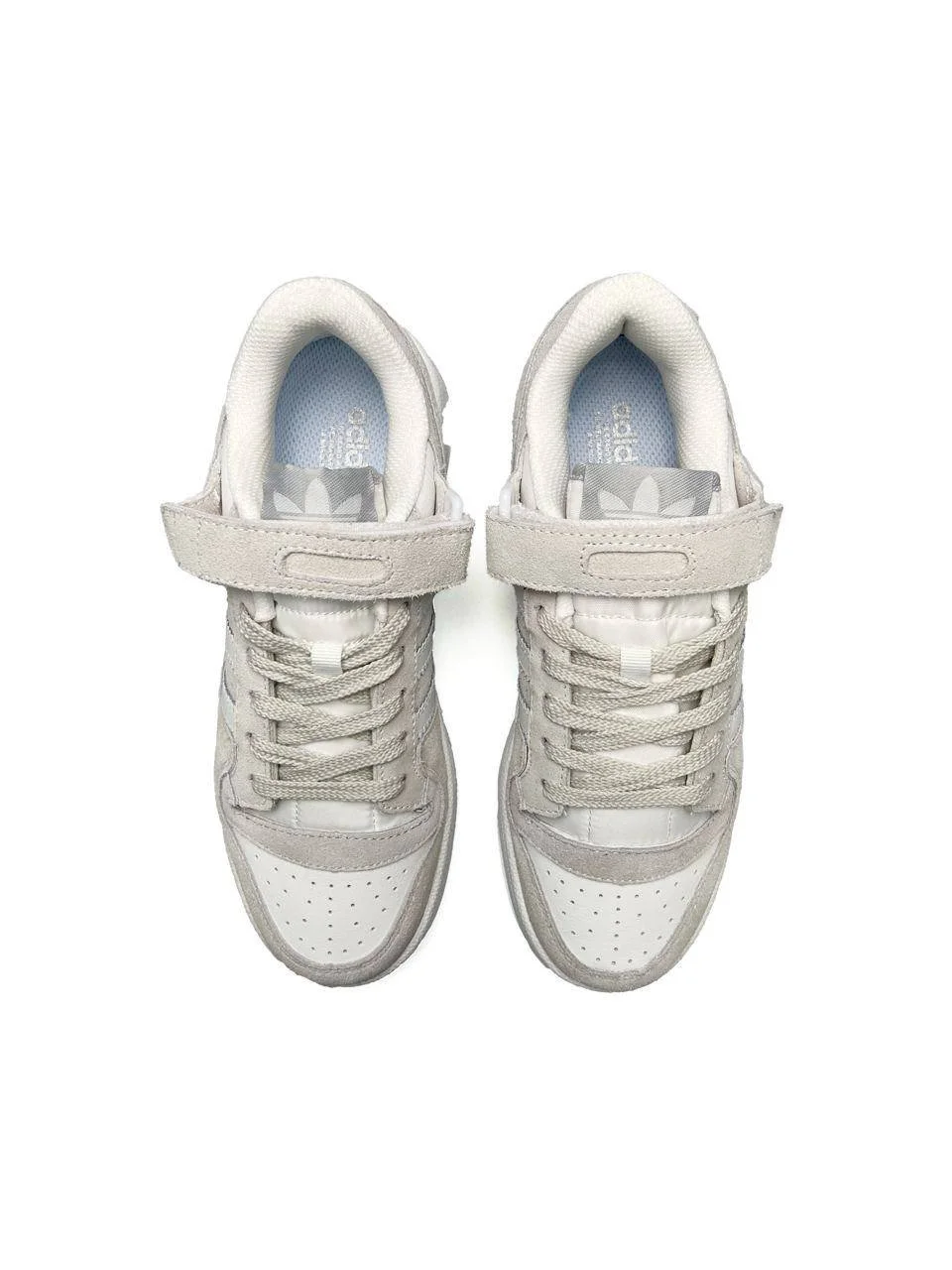 Жіночі кросівки Adidas Forum 84 Low Gray White, фото №5