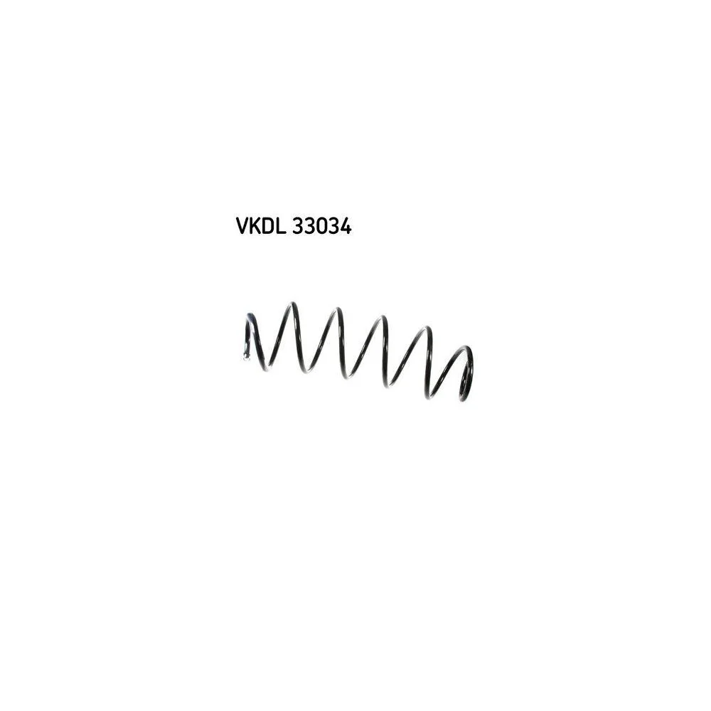 Пружина підвіски SKF VKDL 33034, передня вісь, фото №1