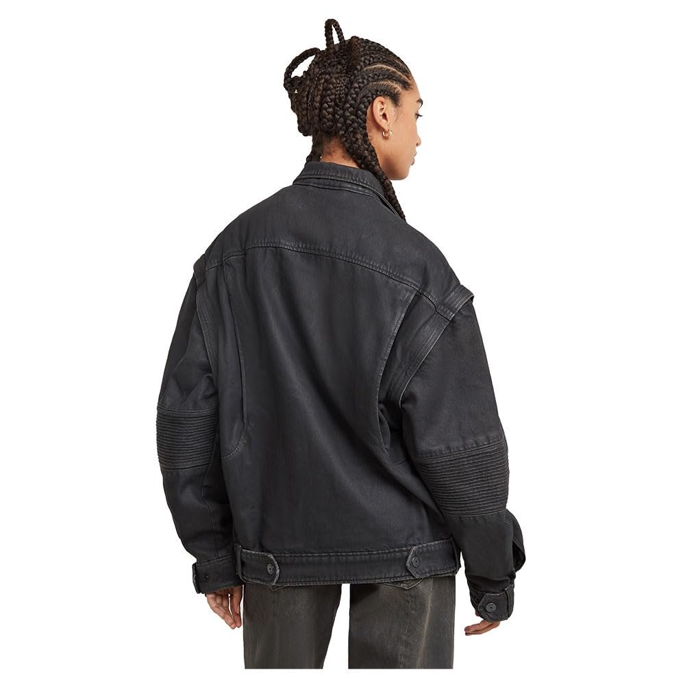 Джинсова куртка G-STAR Utility Biker жіноча, фото №2