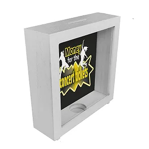 Скарбничка-рамка Дерев'яна Танцівники Для квитків на концерти synthetic.ua - Фото 1