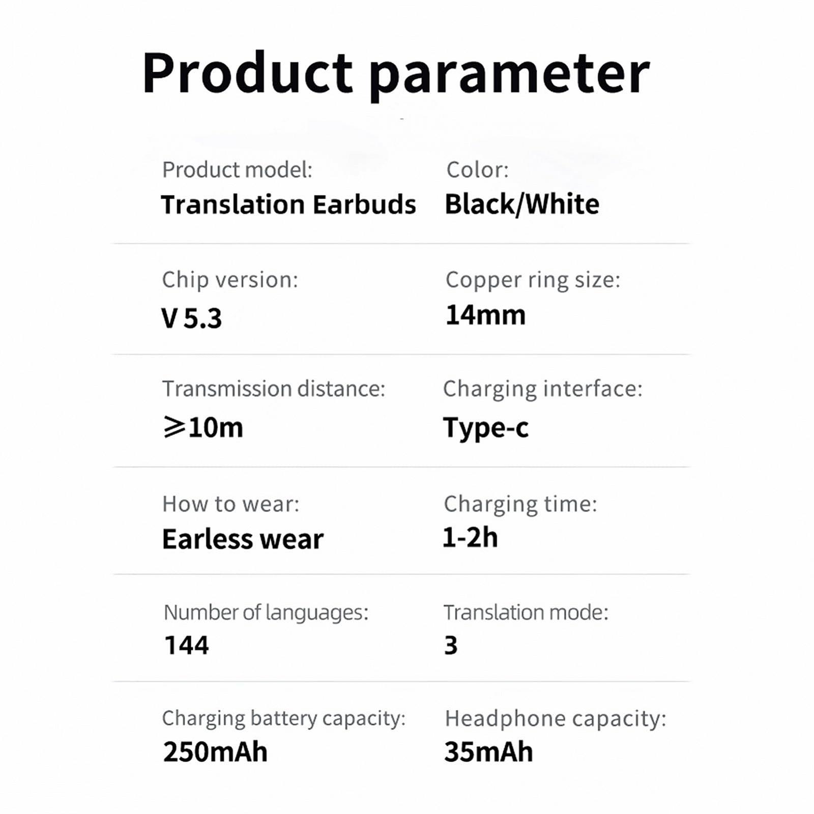 Перекладач Голосний Навушник-Вухо 144 Мови Переклад 5.3, фото №9 Перекладач Голосний Навушник-Вухо 144 Мови Переклад 5.3, фото №9