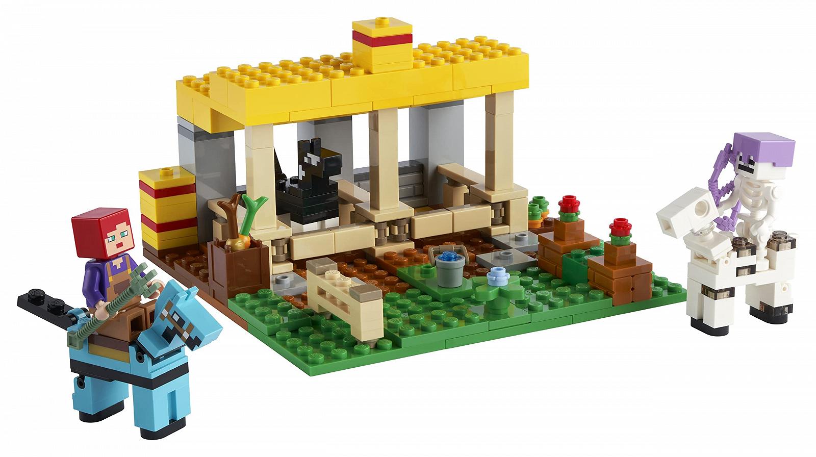 Конструктор Lego Minecraft 21240 The Swamp Adventure & 21171 The Horse Stable набір з 2, фото №7