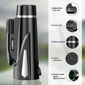 Монокуляр AiMeiteng 12x50 Водонепроницаемый Компактный synthetic.ua - Фото 1