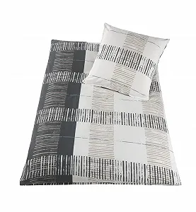 Постільна білизна Сирсакер 135 x 200 см + 80 x 80 см 100% бавовна Не потребує прасування synthetic.ua - Фото 1