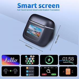 Наушники-переводчики AI Voice, профессиональные беспроводные Bluetooth synthetic.ua - Фото 1