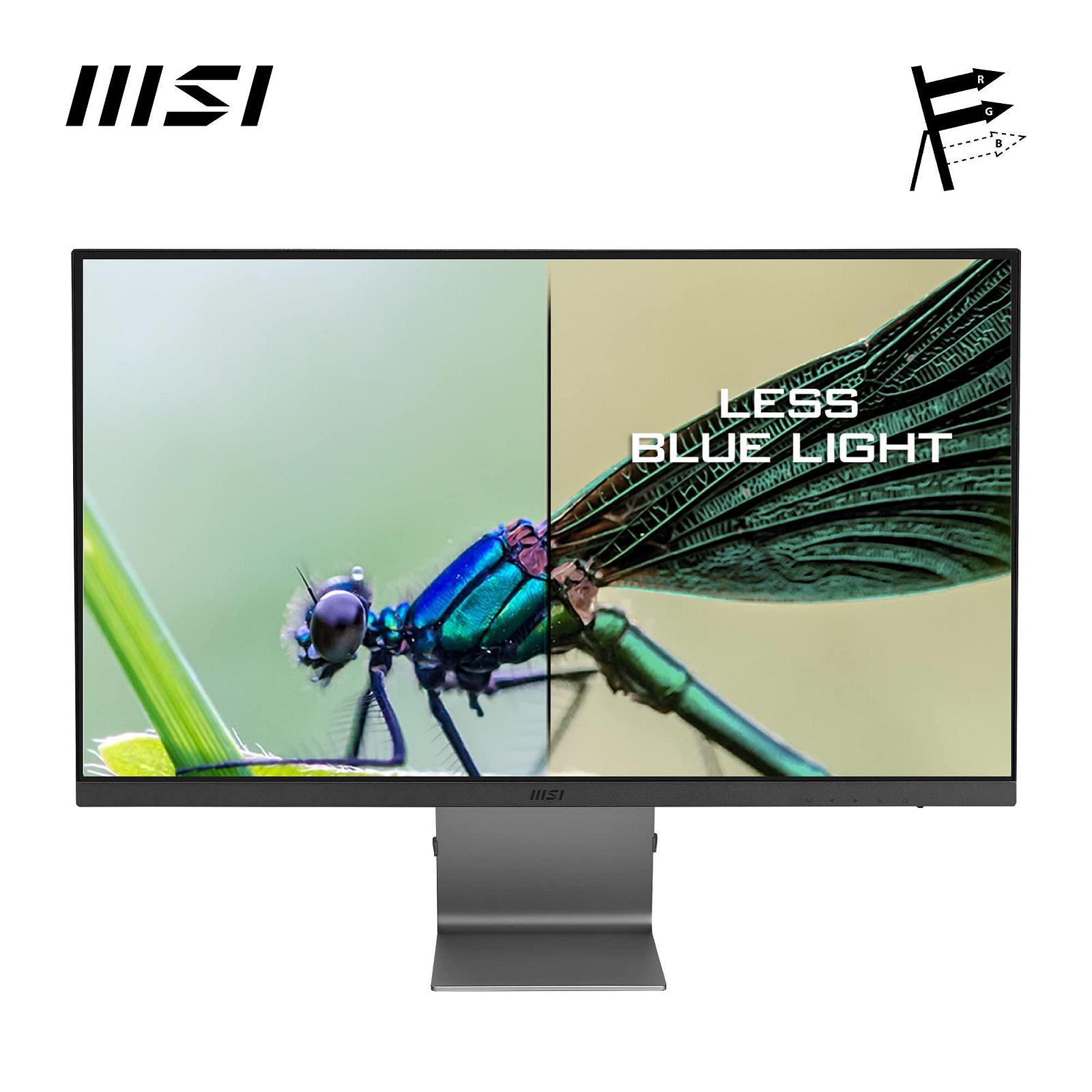 Монитор MSI Modern MD271ULDE 27 дюймов (69 см) Плоский LED UHD (3840 x 2160) IPS USB-C 65 Вт 60 Гц 16:9 Адаптивная Синхронизация Серый, фото №4