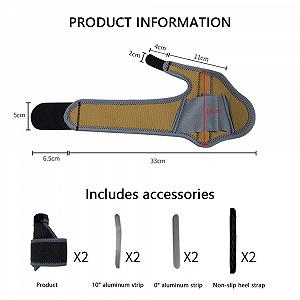 Коректор Вальгусної Деформації Hallux Valgus Роздільник Пальців з Захисною Подушечкою та Смужками Підтримки Сірий synthetic.ua - Фото 1