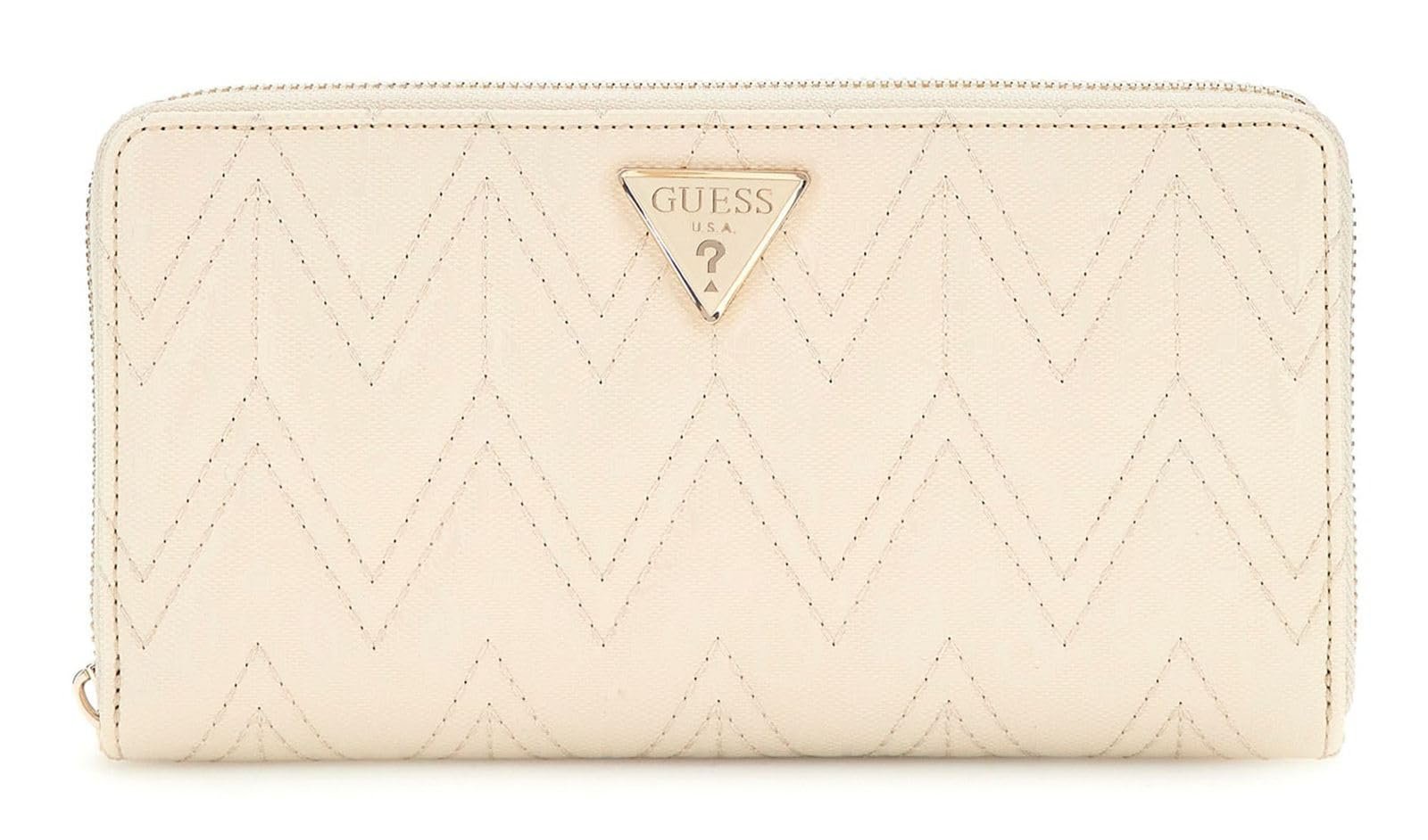 Гаманець GUESS Adelard SLG Cheque Organiser Stone, stone, фото №1