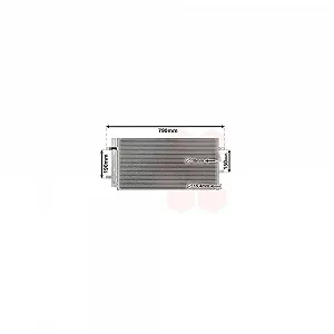 Конденсатор кондиціонера VAN WEZEL 03005352 для AUDI - Фото 1