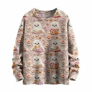 Женская Толстовка Generisch Классическая на молнии с длинными рукавами полосатая Oversized - Фото 1