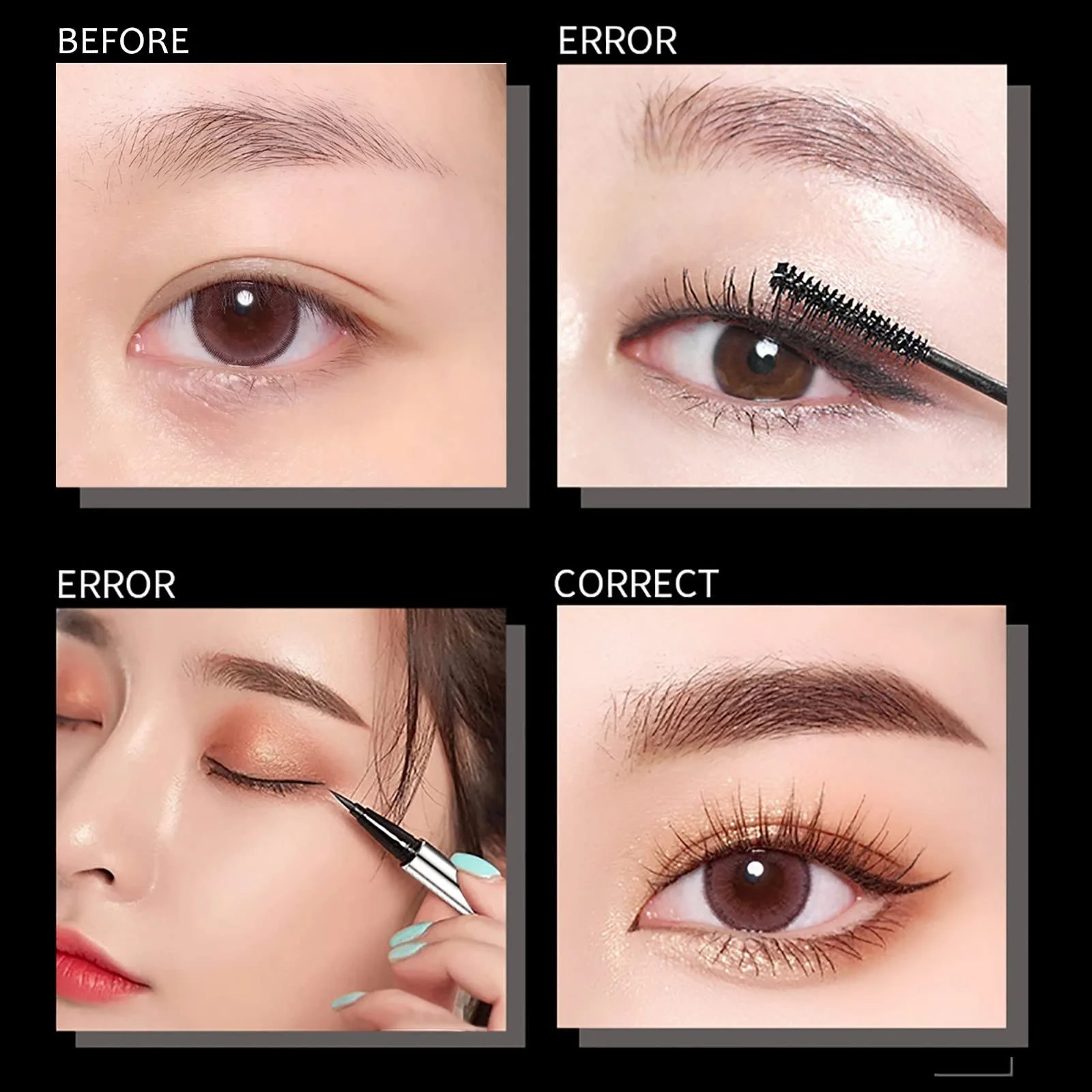 Підводка для очей 2-в-1 Tasche (A,), фото №7