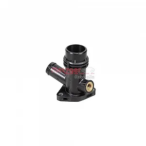 Фланець охолоджувальної рідини METZGER 4010411 для BMW блок циліндрів поздовжній - Фото 1