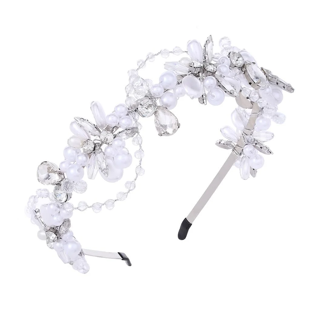 Обруч для волосся Перлинами, фото №1