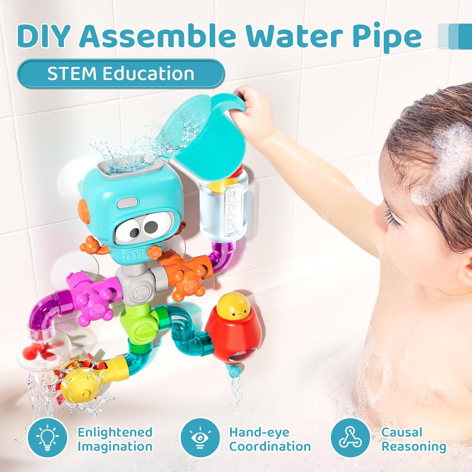 Водяна Труба DIY Набір для Дітей, фото №2