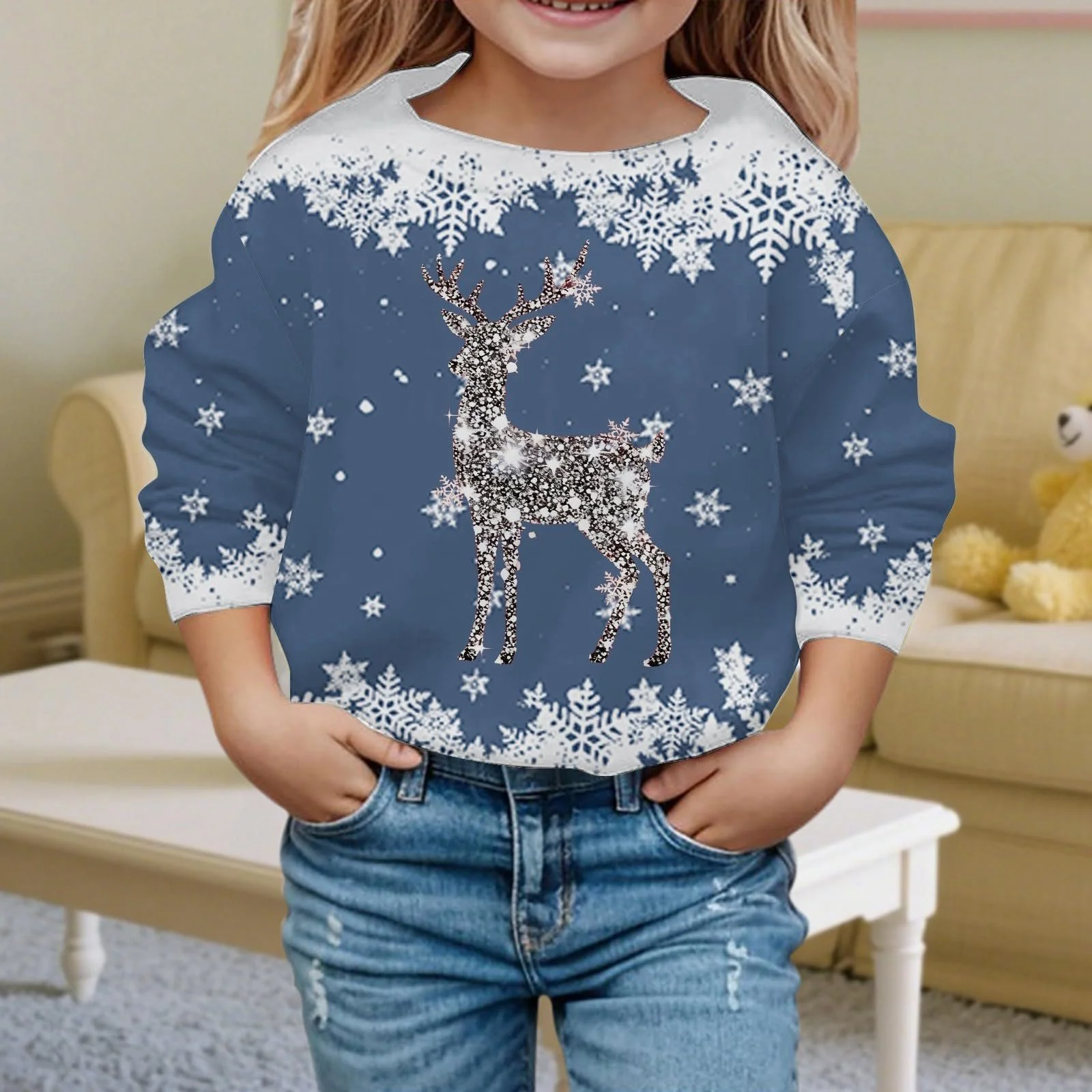 Світшот Generisch Модний для дівчинки, фото №3