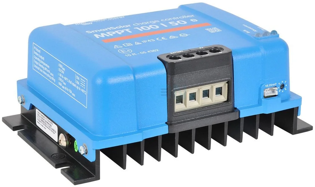 Контроллер заряда солнечной батареи Victron Energy SmartSolar MPPT / 100В / 50A / 12/24В / Bluetooth, фото №2 Контроллер заряда солнечной батареи Victron Energy SmartSolar MPPT / 100В / 50A / 12/24В / Bluetooth, фото №2