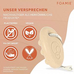 Твердий гель для душу Foamie З кісточками абрикоса та олією ши Ефект пілінгу 80 г synthetic.ua - Фото 1