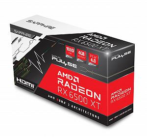 Відеокарта Sapphire PULSE RX6500 XT 4GB GDDR6 Чорний synthetic.ua - Фото 1
