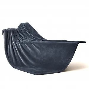 Покривало RB&G Cashmeretouch 150 x 200 см, Мікрофібра, Сірий - Фото 1