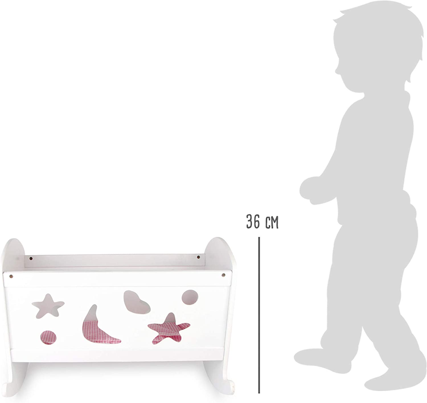 Люлька для куклы Small Foot Dream Factory 2852, фото №6