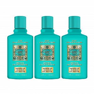 Гель для душу 4711 Real Cologne Water Набір 3 шт - Фото 1