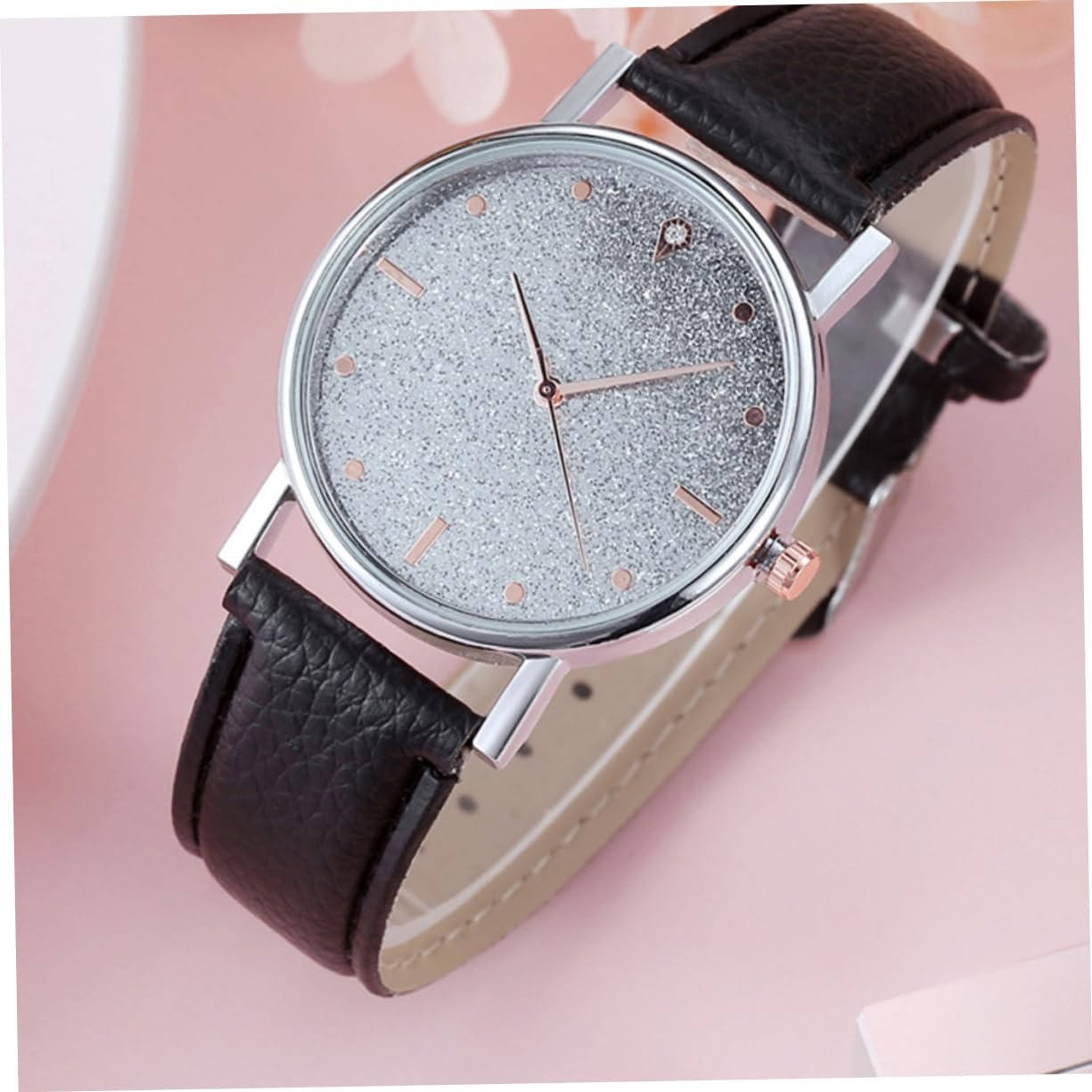 Женские часы Healvian Классические Кварцевые Кожаный Ремешок, фото №6 Женские часы Healvian Классические Кварцевые Кожаный Ремешок, фото №6