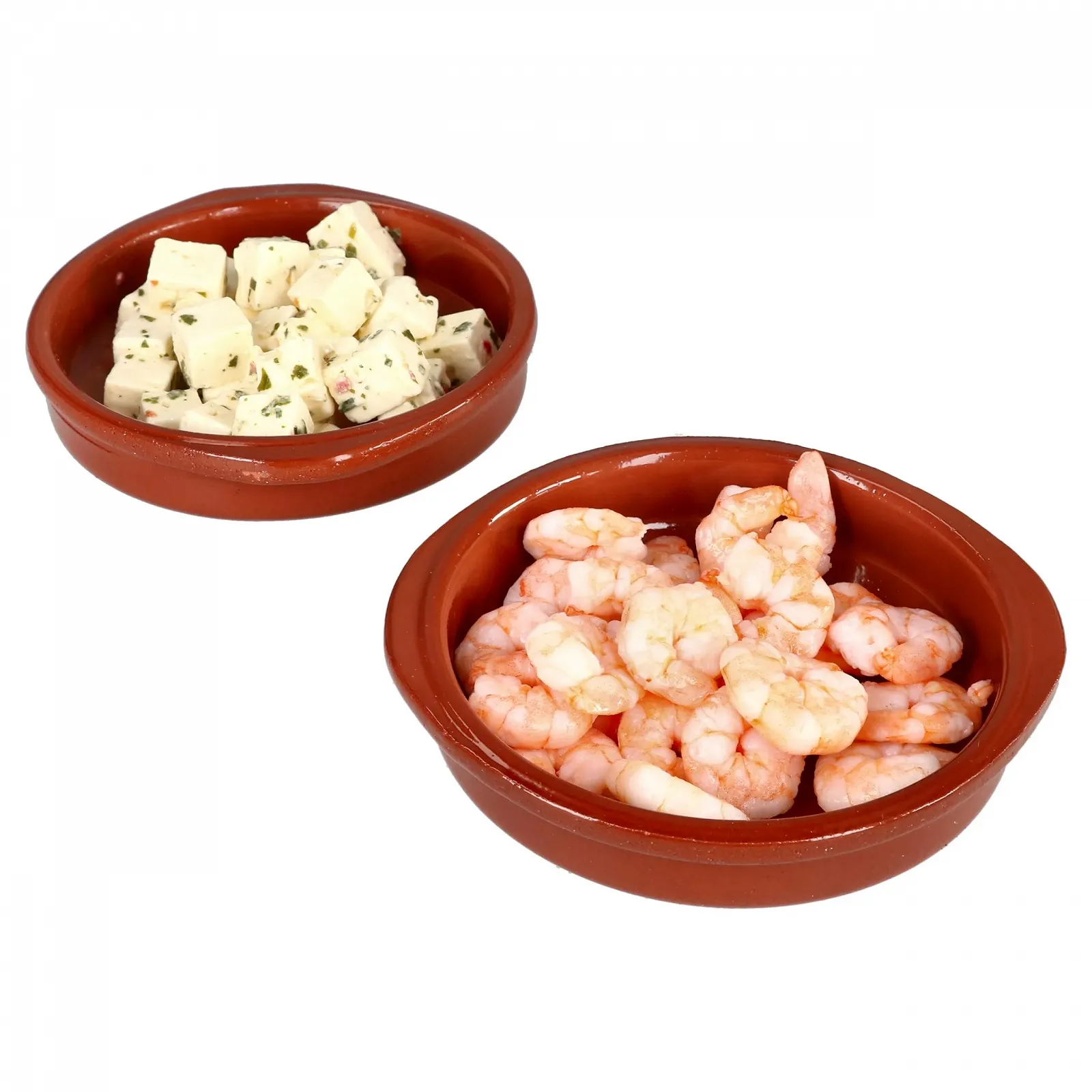 Миска MamboCat Bernd 100 мл Круглая 12 см Набор глиняный S I Глина Термостойкий, фото №4