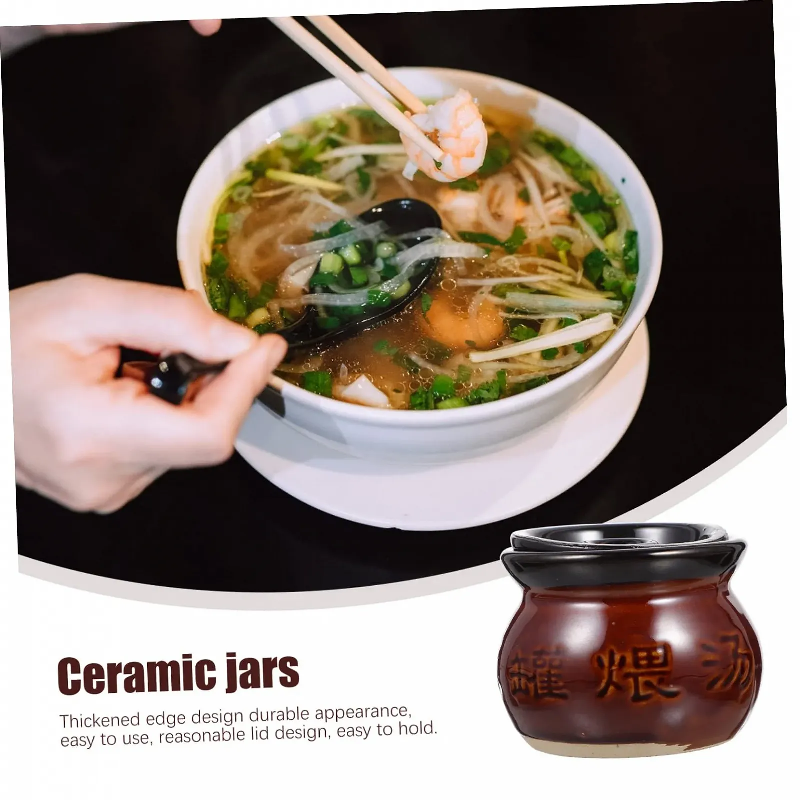 Набор кастрюль Керамические термостойкие для индукции песочный цвет 2 шт., фото №7 Набор кастрюль Керамические термостойкие для индукции песочный цвет 2 шт., фото №7