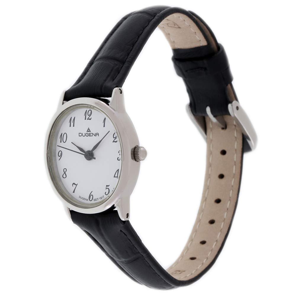 Винтажные Женские Кварцевые Часы Dugena, Корпус из нержавеющей стали, Минеральное стекло, Кожаный ремешок, Застежка-пряжка, 3 Bar, фото №3 Винтажные Женские Кварцевые Часы Dugena, Корпус из нержавеющей стали, Минеральное стекло, Кожаный ремешок, Застежка-пряжка, 3 Bar, фото №3