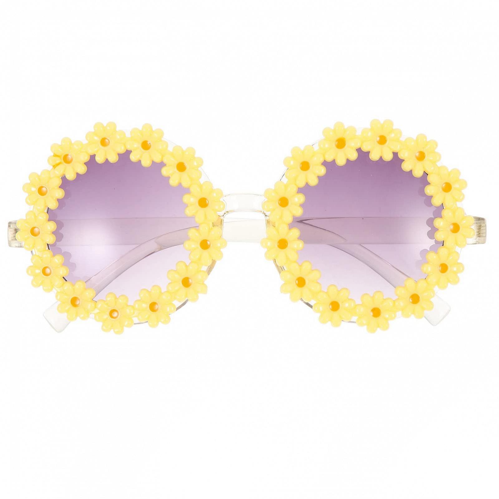 Сонцезахисні окуляри VALICLUD Жіночі Модні Маргаритка Соняшник, фото №1