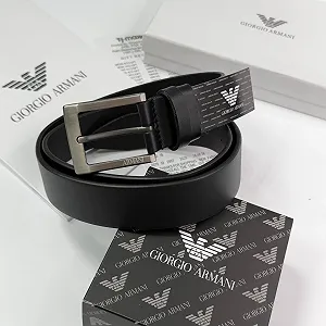 Чоловічий ремінь Armani з натуральної шкіри для джинсів, 130 см ціна на synthetic.ua - Фото 1 Чоловічий ремінь Armani з натуральної шкіри для джинсів, 130 см synthetic.ua - Фото 1
