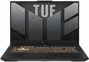 Ноутбук 17.3" ASUS TUF A17 (FA707NV-HX023W) Gaming  AMD Ryzen 7 7735HS RAM 16GB SSD 512GB GeForce RTX 4060 Win11 Алюмінієвий корпус (UKR) - Фото 1