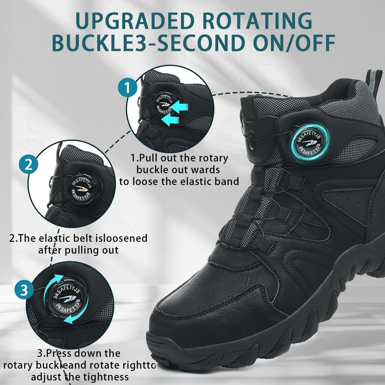 Чоловічі черевики JAOOUU S3, фото №3