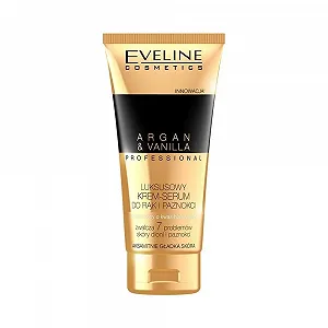 Крем-сыворотка для рук и ногтей Eveline Professional Luxury Argan & Vanilla 100 мл - Фото 1