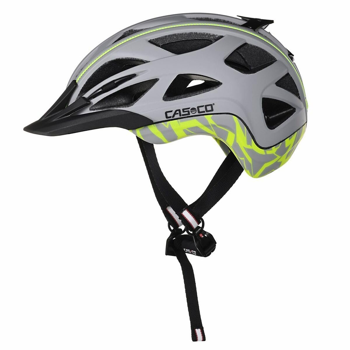 Шлем Велосипедный Casco Active 2 для взрослых, Серебристый, 58-62 см, фото №1