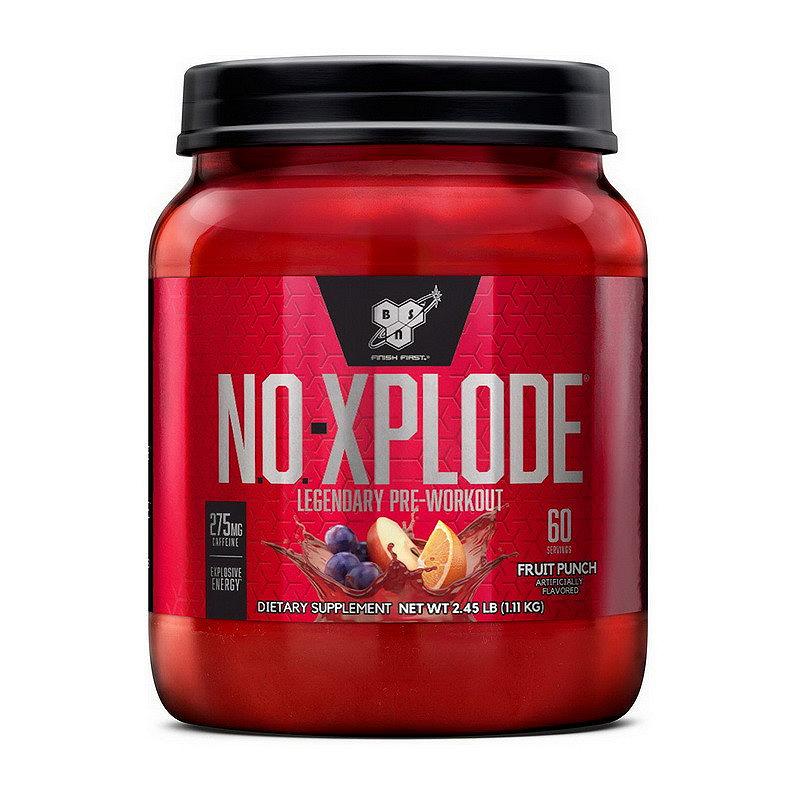N O -XPLODE Pre-Workout Igniter New Formula 60 serv (1,11 kg fruit punch, фото №1