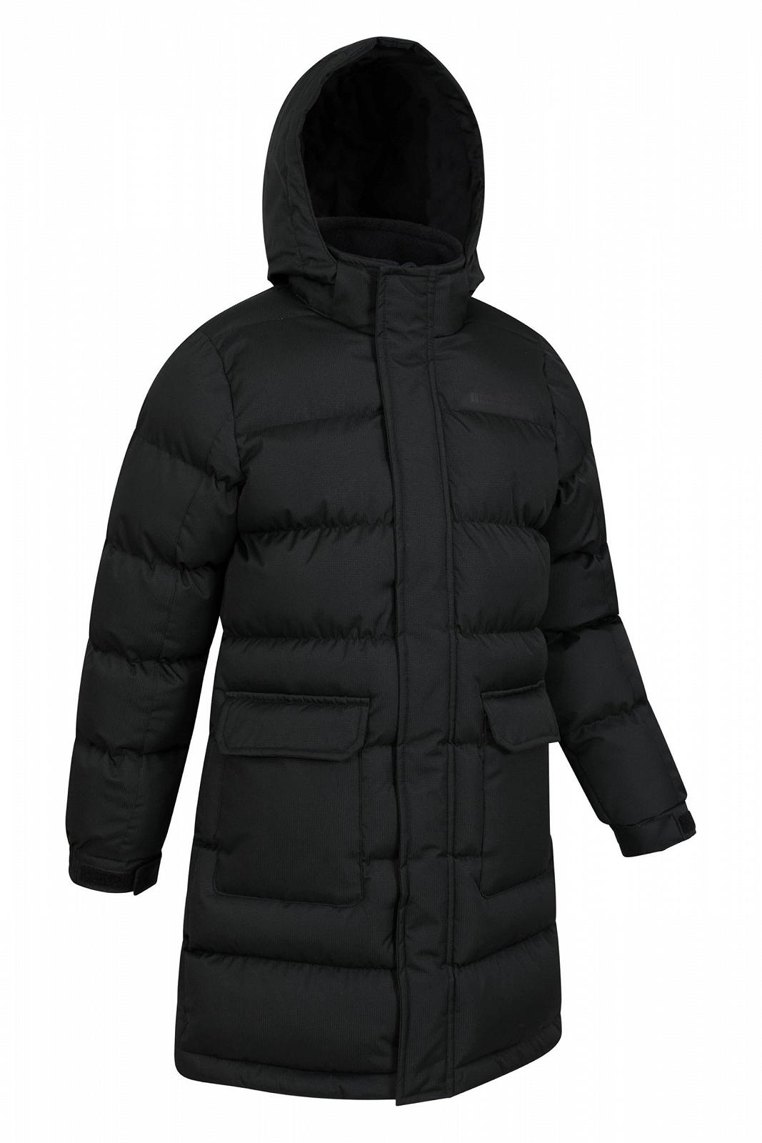 Куртка Утеплена Водонепроникна Подовжена Mountain Warehouse Дитяча Кишені на Блискавці, Знімний Капюшон, фото №2 Куртка Утеплена Водонепроникна Подовжена Mountain Warehouse Дитяча Кишені на Блискавці, Знімний Капюшон, фото №2
